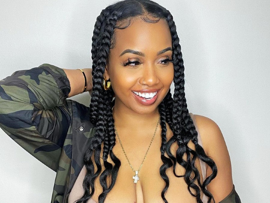 Box Jumbo Braids | Knotless | X-pression | Braid Ideas