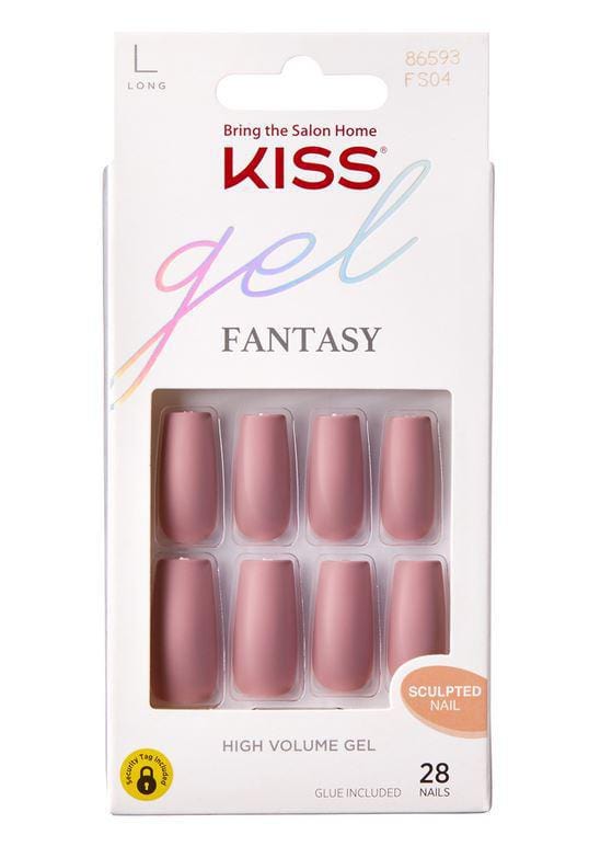 KISS GEL FANTASY SCULPTED NAILS LOOKING FABULOUS #FS04C