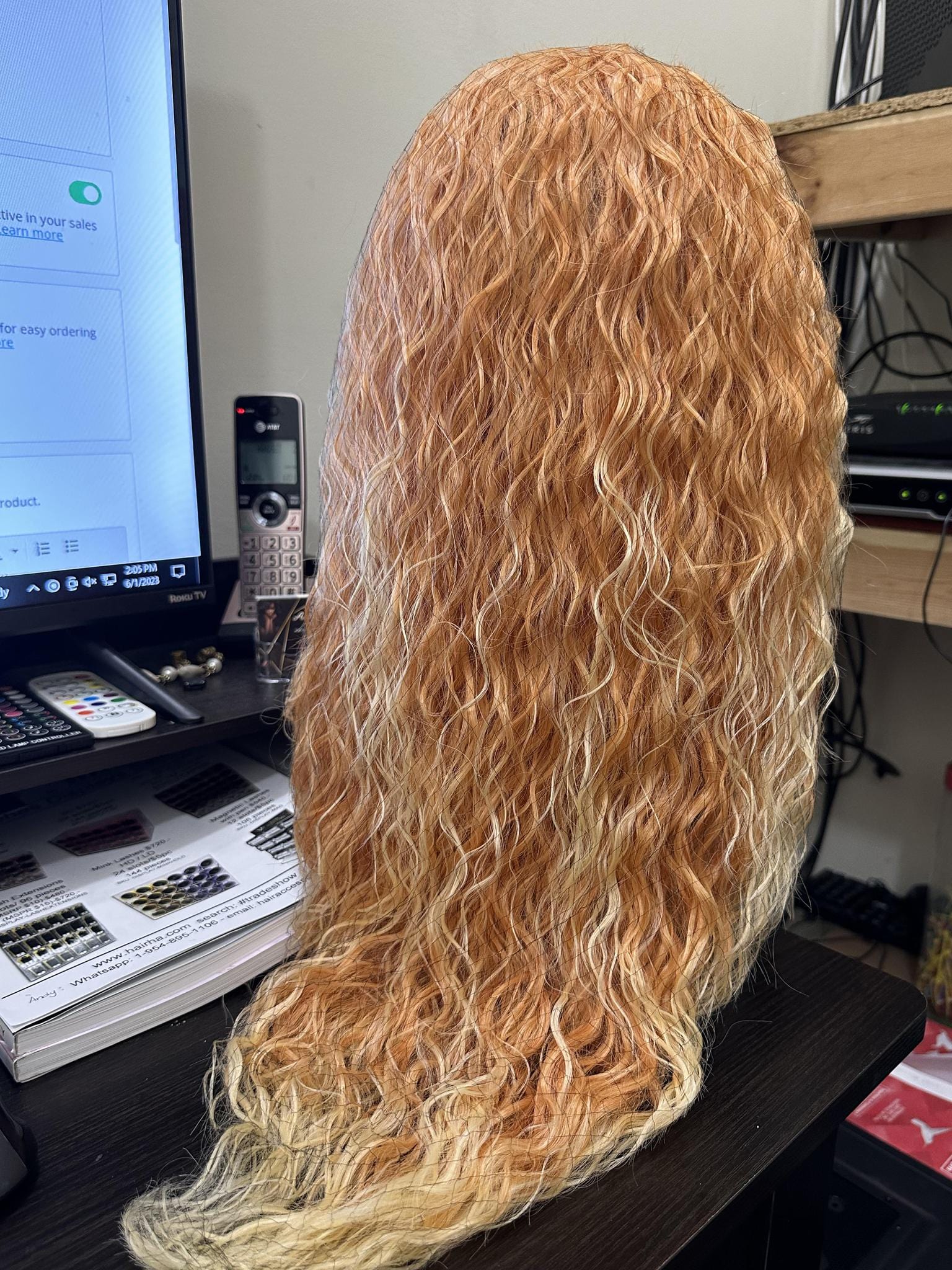 IT TRESS PREMIUM LACE FRONT WIG FLW-AZALEA #COPPER