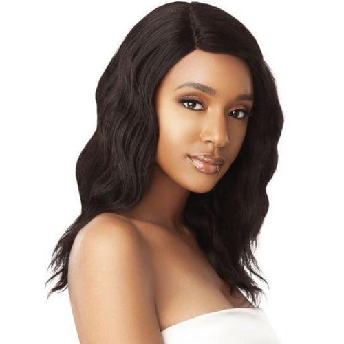 MY TRESSES GOLD LABEL HUMAN HAIR WIG NATURAL WAVE 20"- NATURAL BLACK