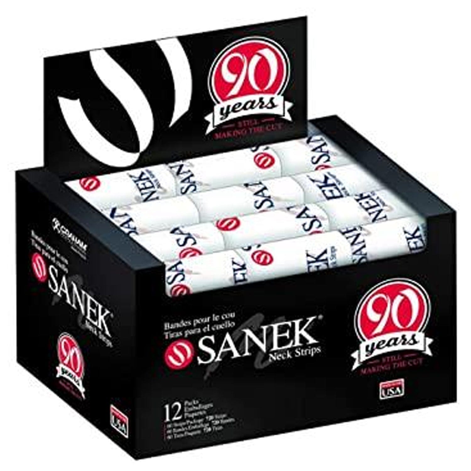 SANEK NECK STRIPS BOX
