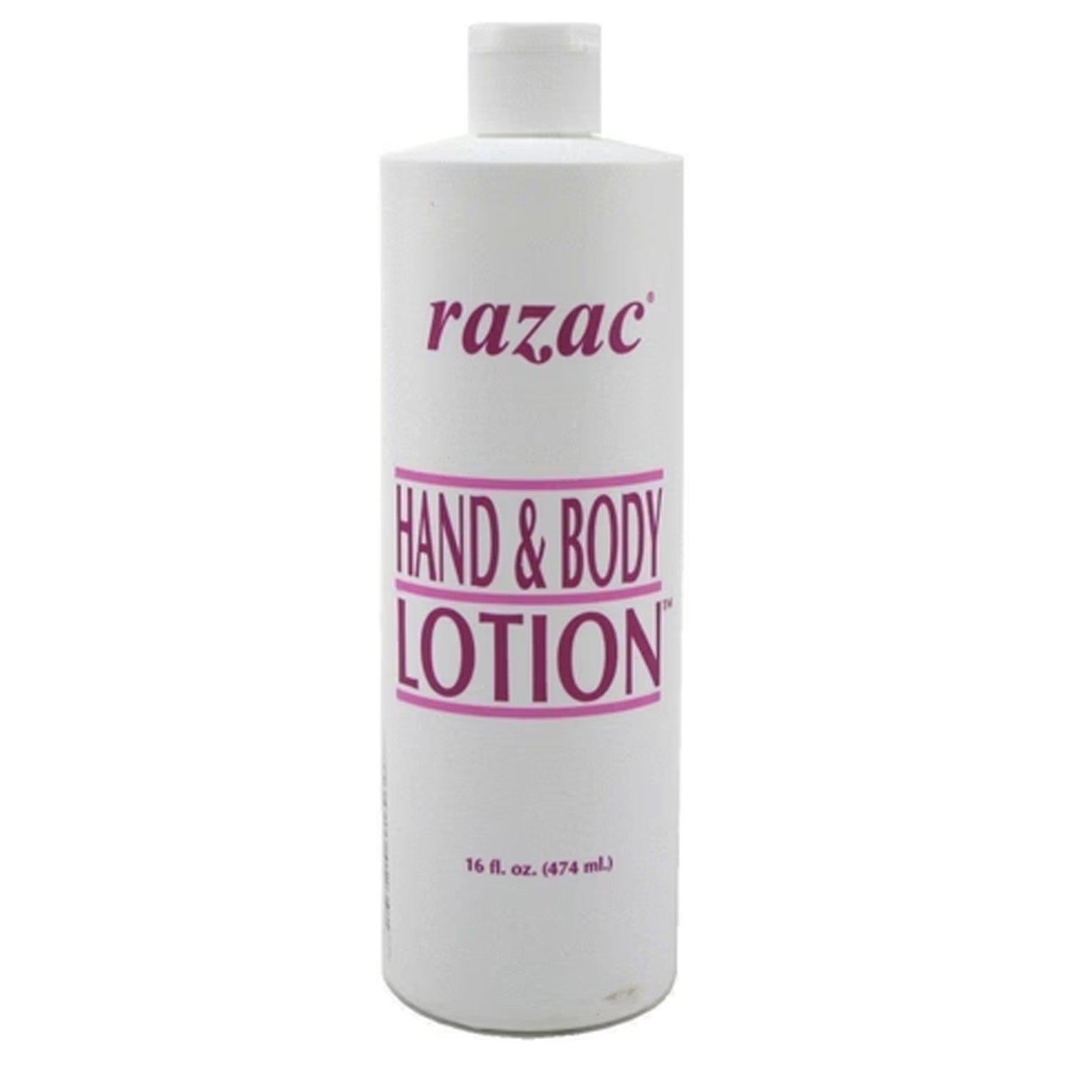 RAZAC HAND & BODY LOTION 16oz.