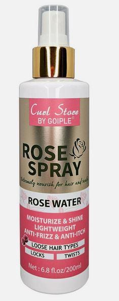 CURL STORE BY GOIPLE ROSE SPRAY (ROSE WATER) 6.8fl.oz.
