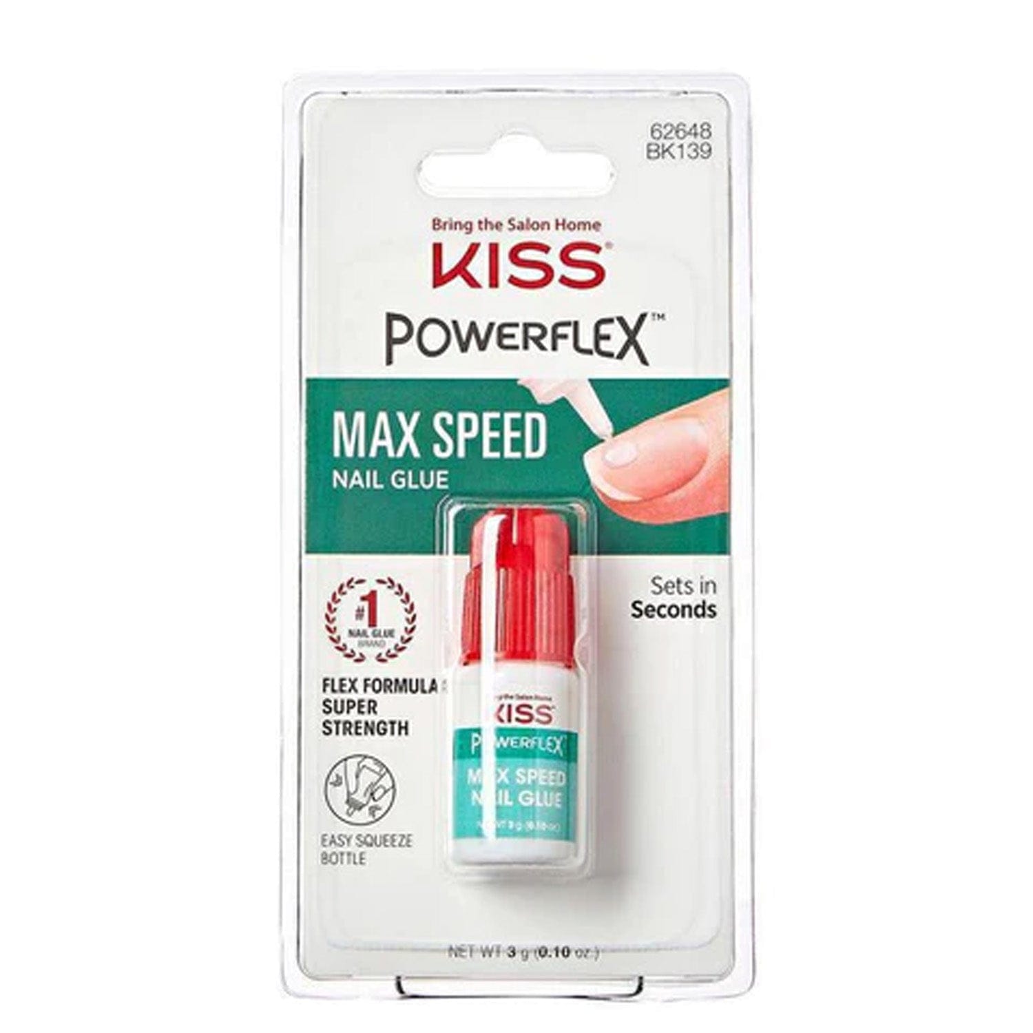 KISS POWERFLEX NAIL GLUE #BK139