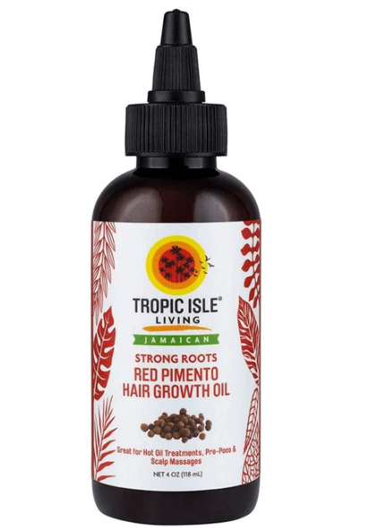TROPIC ISLE LIVING JAMAICAN RED PIMENTO HAIR GROWTH OIL 4 oz.