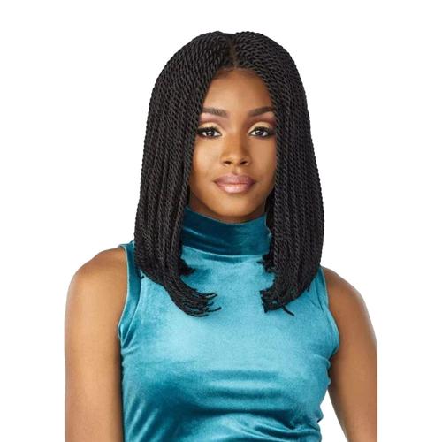SENSATIONNEL CLOUD 9 SWISS LACE 13" SENEGAL TWIST BOB #1B