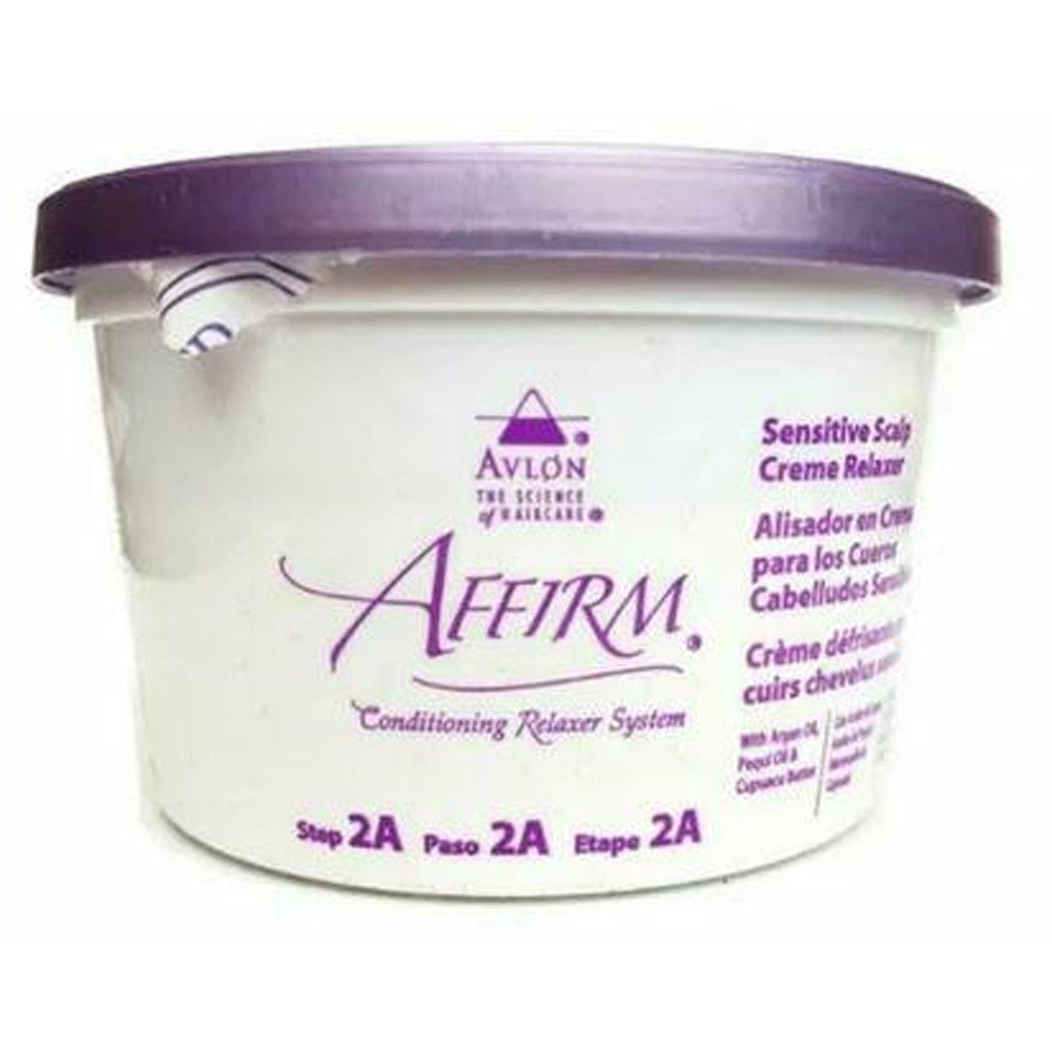 AFFIRM SENSITIVE SCALP CREME RELAXER JAR 4.90 oz.