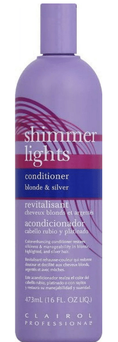 CLAIROL PROFESSIONAL SHIMMER LIGHTS CONDITIONER BLONDE & SILVER 16 fl.oz.