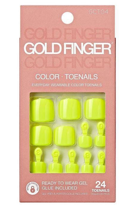GOLDFINGER COLOR TOENAILS - SECRECY GCT04