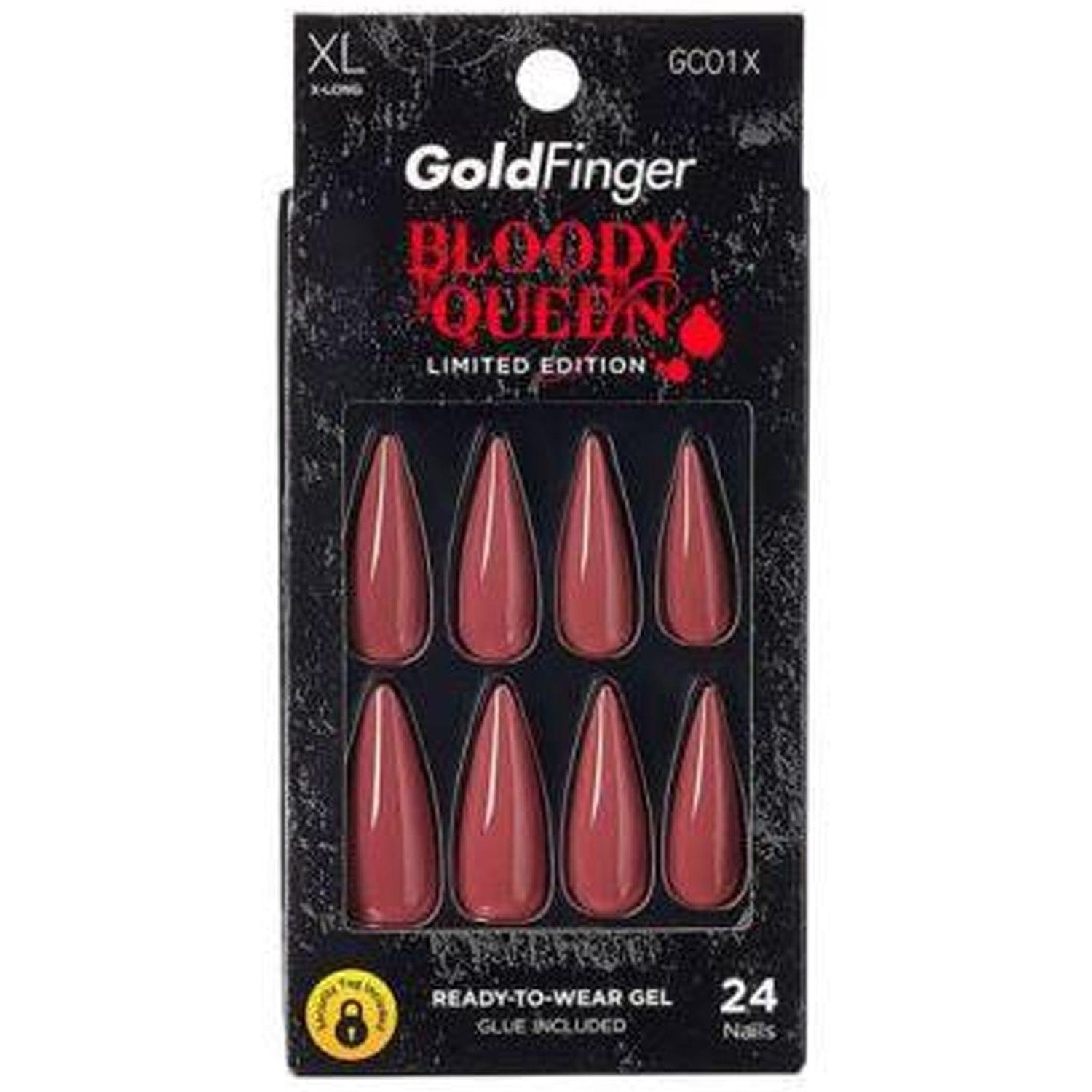 GOLDFINGER BLOODY QUEEN LIMITED EDITION NAILS