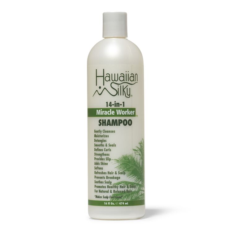 HAWAIIAN SILKY 14-IN-1 MIRACLE WORKER SHAMPOO 16oz.
