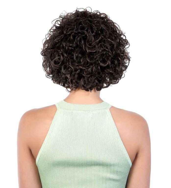 MOTOWN TRESS 100% PERSIAN VIRGIN REMY HUMAN HAIR HPR.ASPEN #NATURAL DARK