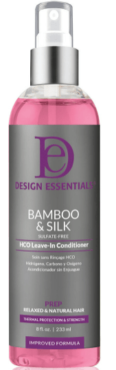 DESIGN ESSENTIALS BAMBOO & SILK SULFATE FREE HCO LEAVE-IN CONDITIONER 8 fl.oz.