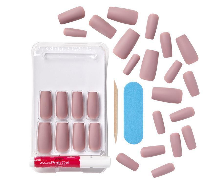 KISS GEL FANTASY SCULPTED NAILS LOOKING FABULOUS #FS04C