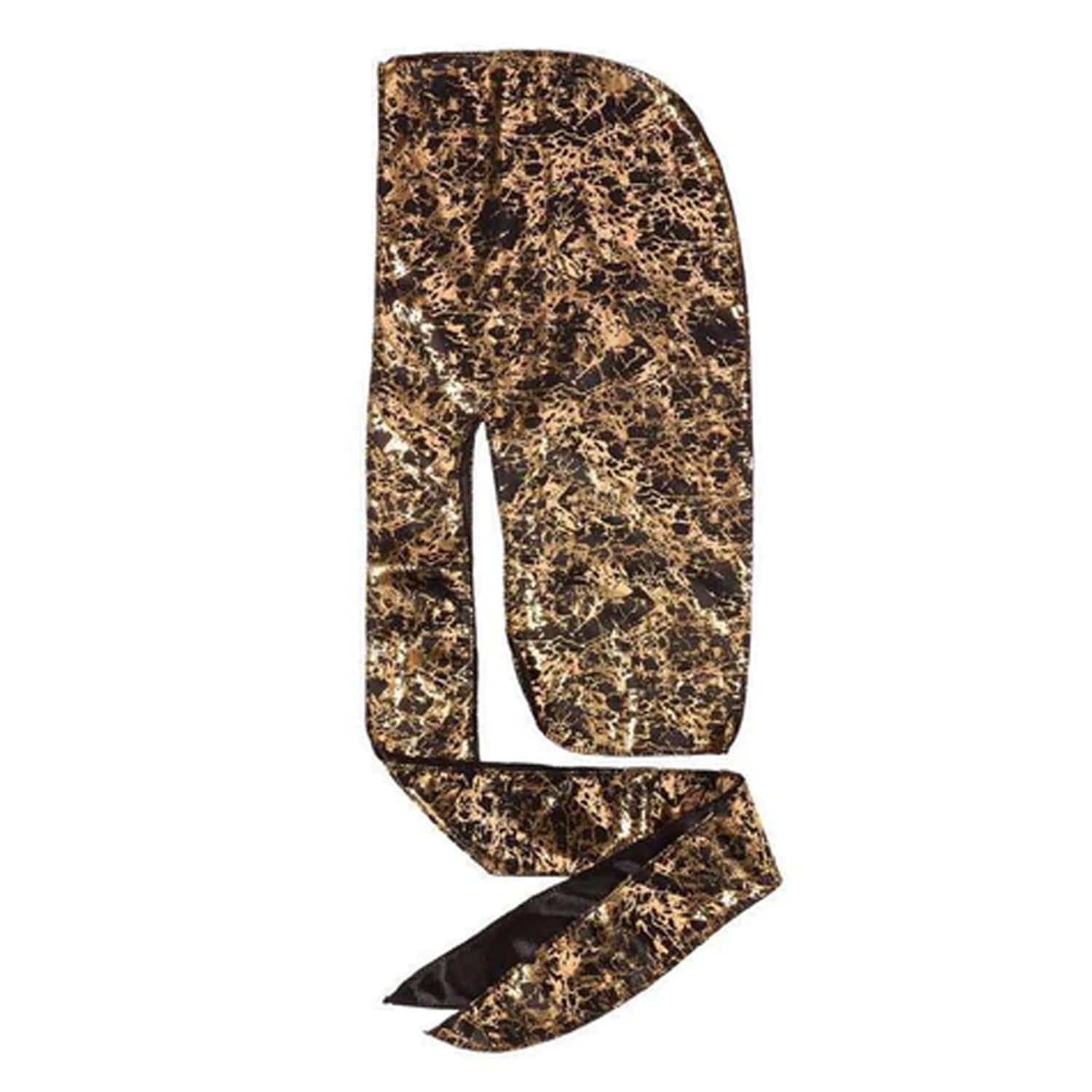 RED BY KISS BOW WOW POWER WAVE LIT GOLD SILKY DURAG