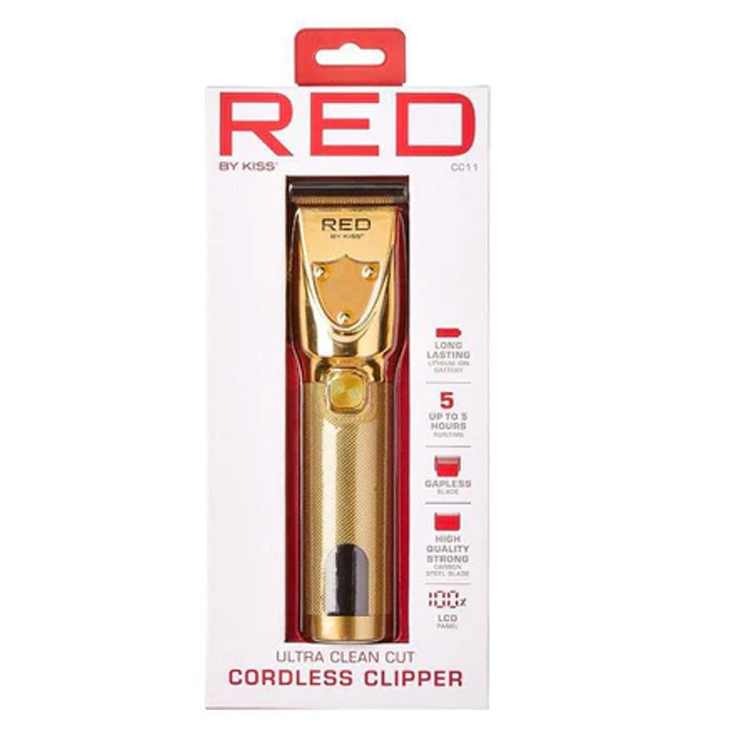 RED BY KISS ULTRA CLEAN CUT CORDLESS CLIPPER