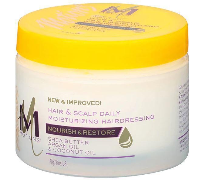 MOTIONS HAIR & SCALP DAILY MOISTURIZING HAIRDRESSING 6oz.