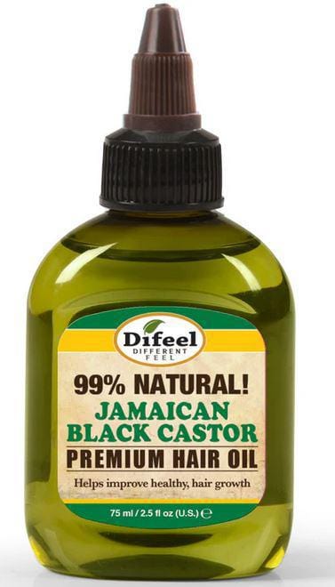 DIFEEL JAMAICAN BLACK CASTOR PREMIUM HAIR OIL 2.5fl.oz.