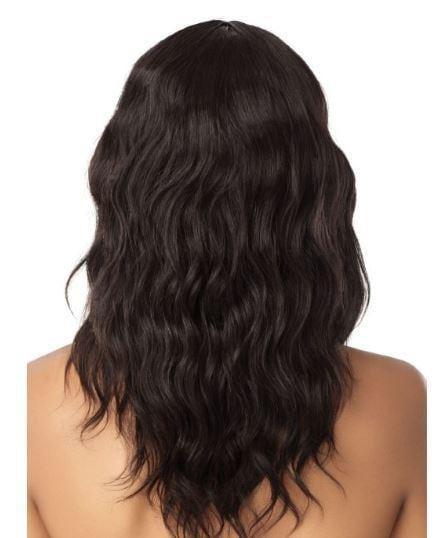 MY TRESSES GOLD LABEL HUMAN HAIR WIG NATURAL WAVE 20"- NATURAL BLACK