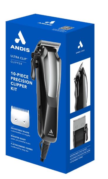 Andis Ultra Clip Corded Clipper Kit - 10 piece