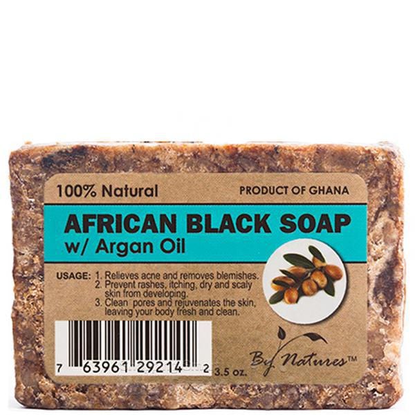 AFRICAN BLACK SOAP 100% NATURAL- 3.5 oz.