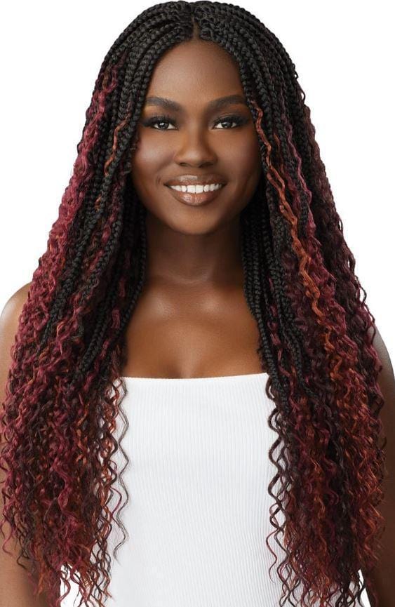 OUTRE X-PRESSION TWISTED UP CROCHET BOHO BOX BRAID 3X 22"