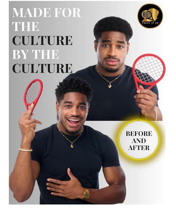 TWIST IT UP COMB- BLACK