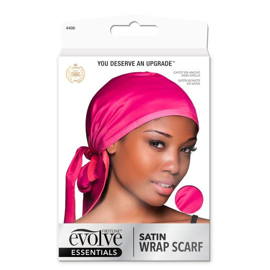 Evolve Essentials Satin Wrap Scarf