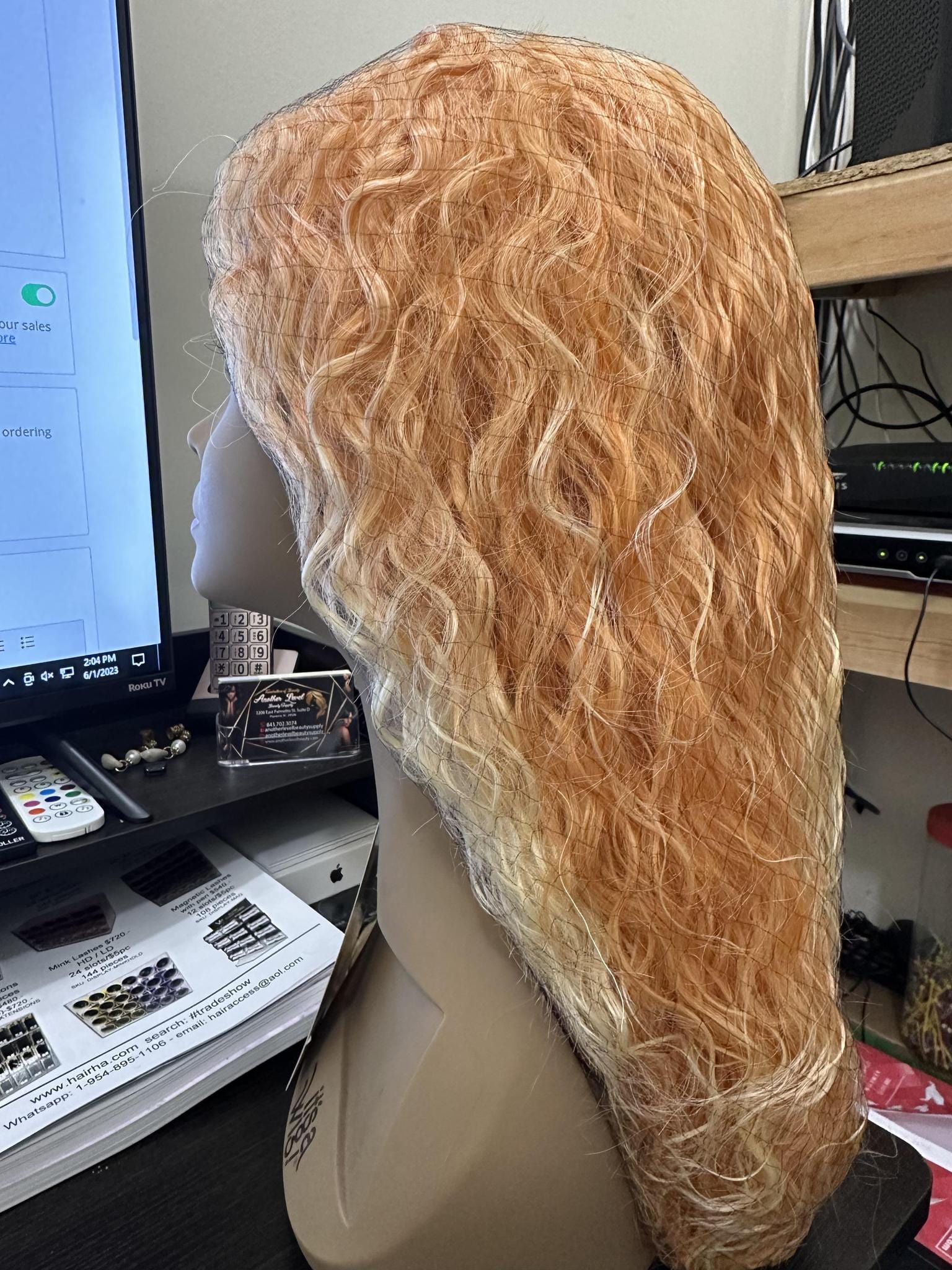 IT TRESS PREMIUM LACE FRONT WIG FLW-AZALEA #COPPER