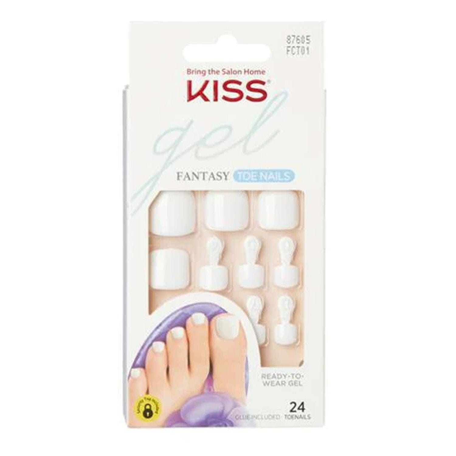 KISS GEL FANTASY TOENAILS