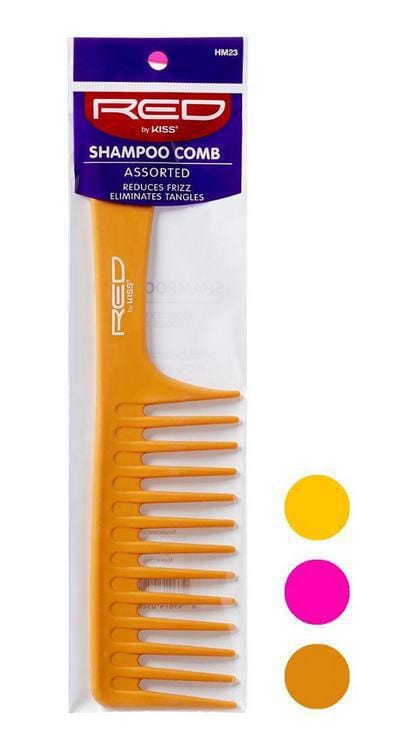 RED BY KISS SHAMPOO COMB ASST COLORS HM 23