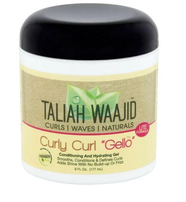 TALIAH WAAJID CURLS WAVES NATURALS CURLY CURL "GELLO" LITE FORMULA 6 fl.oz.