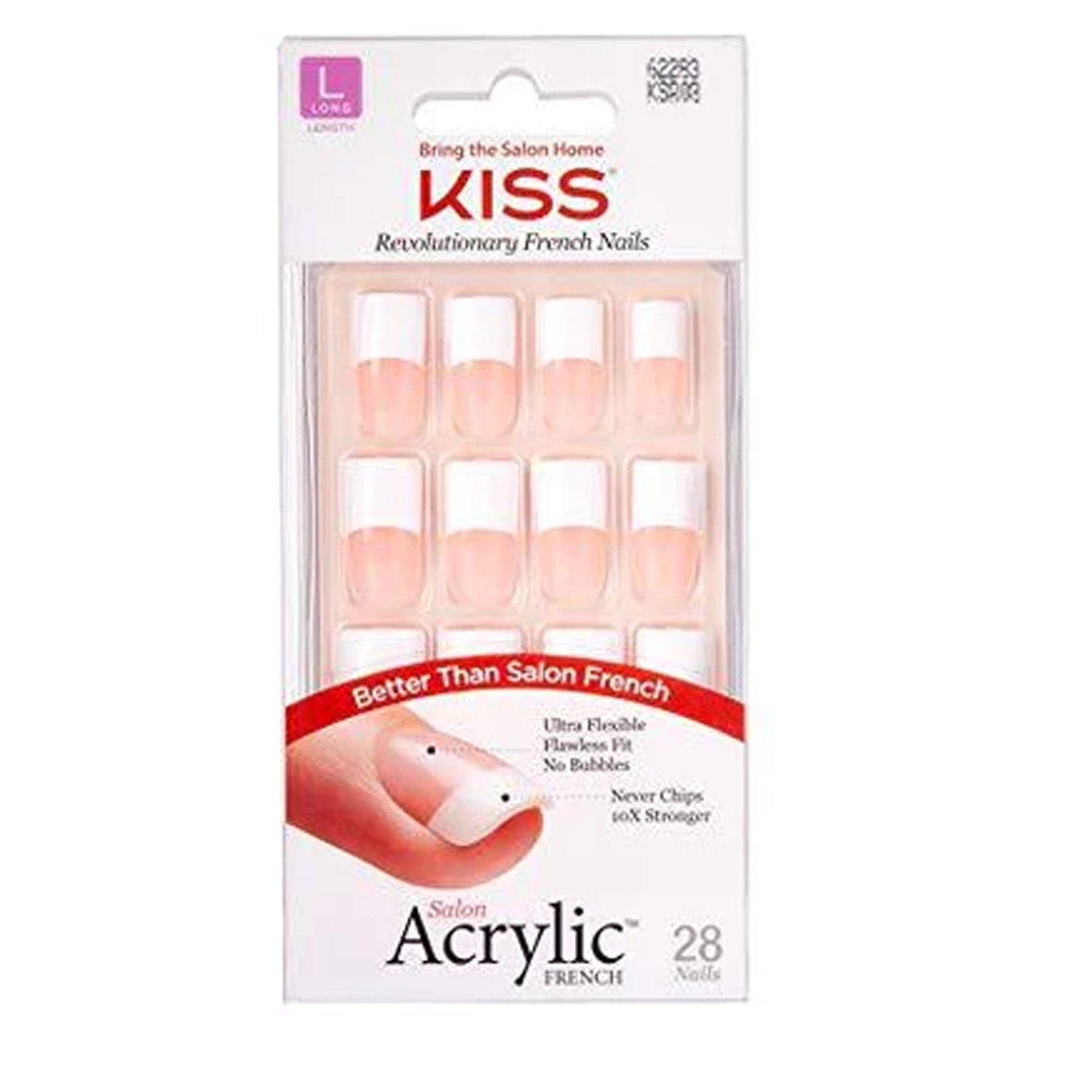KISS SALLON ACRYLIC FRENCH #KSA08