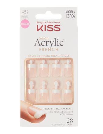 KISS SALON ACRYLIC FRENCH NAILS