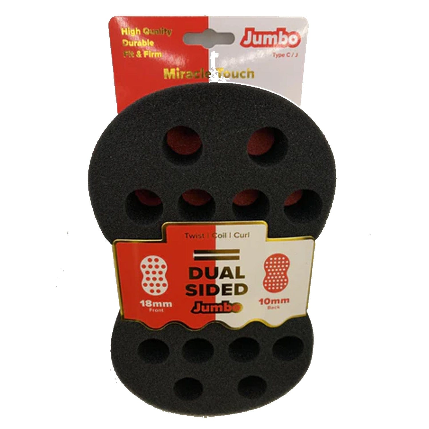 MIRACLE TOUCH DUAL SIDED JUMBO SPONGE BRUSH