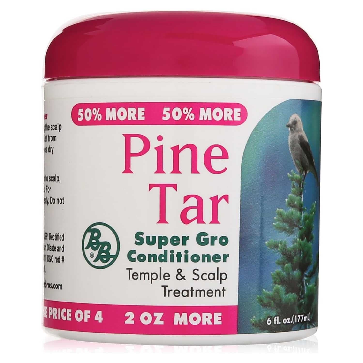 BB PINE TAR SUPER GRO CONDITIONER 6oz.