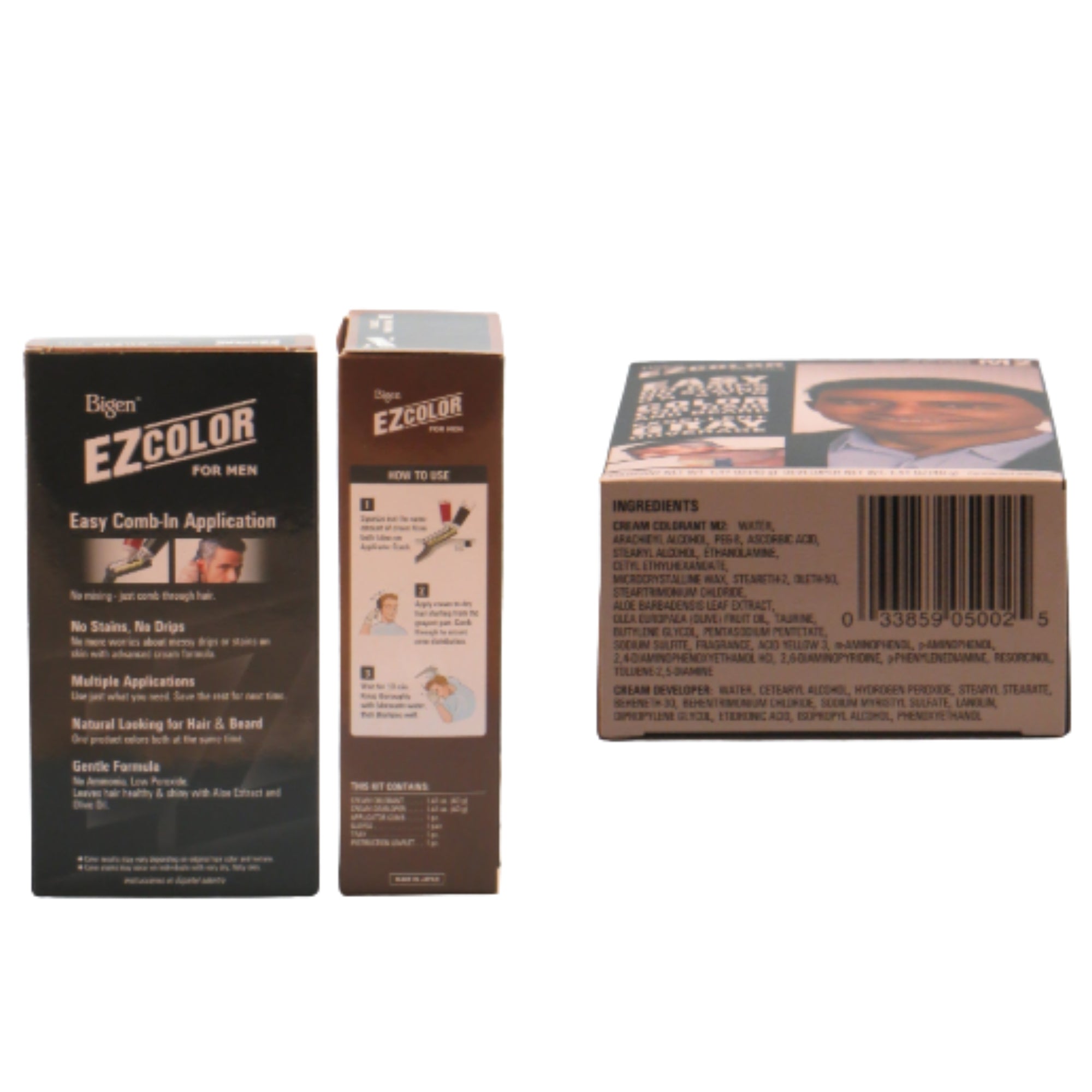 Bigen Ez Color Men M2 Real Black | Beauty Supply