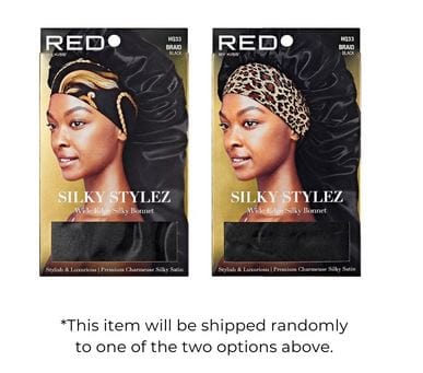 RED BY KISS SILKY STYLEZ WIDE EDGE SILKY BONNET