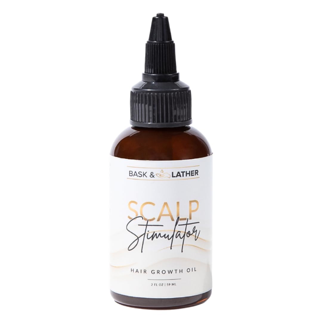 Bask & Lather Scalp Stimulator Hair Growth Oil 2fl.oz
