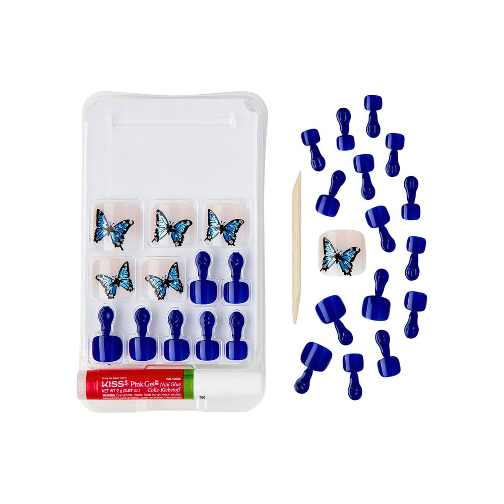 GOLDFINGER TRENDY TOENAILS- B FLIES GDT05