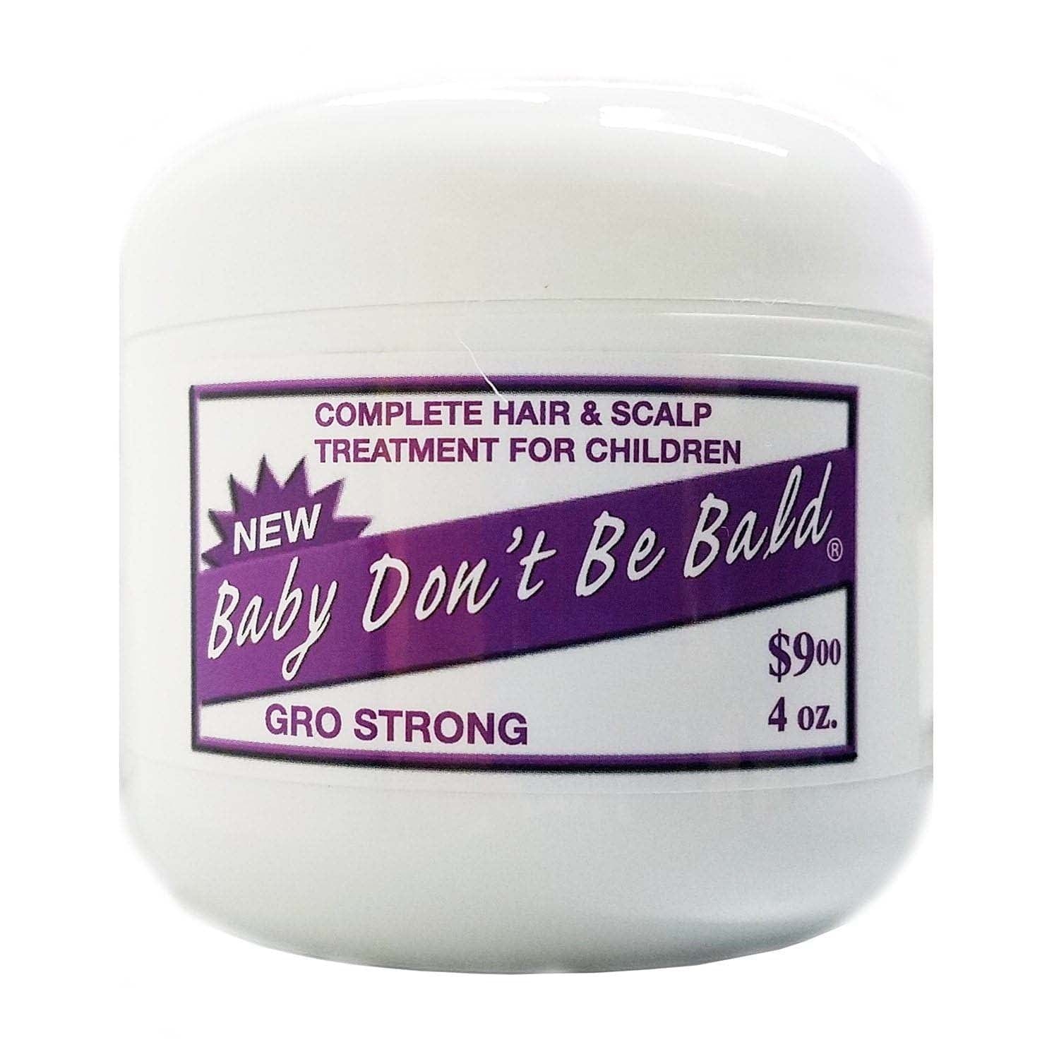 Baby Don't Be Bald Baby Hair & Scalp Nourishment Purple 4 Oz