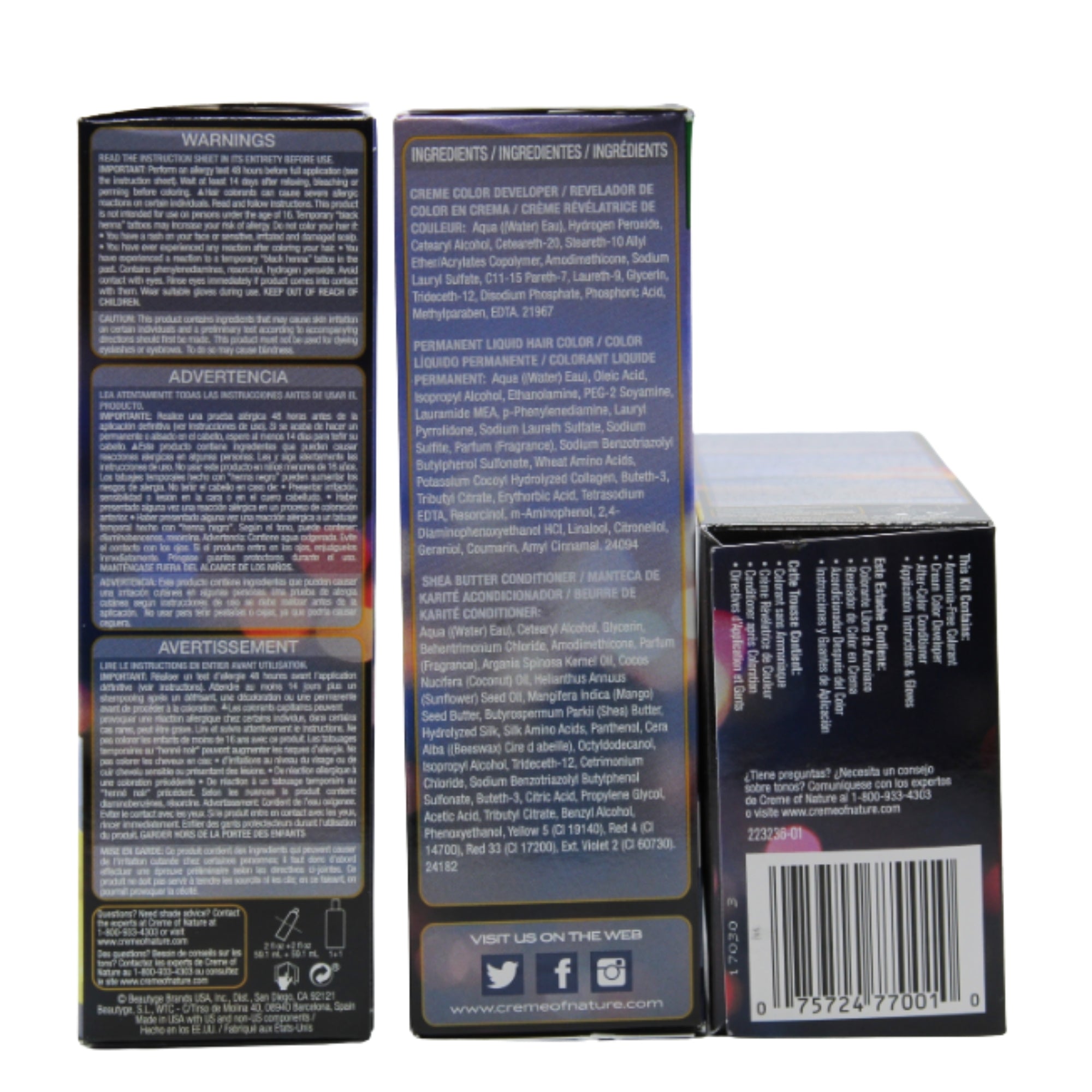 Creme of Nature Men Haircolor Nat Black | Beauty Supply