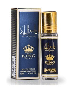 THE KING CROWN MEN ROLL ON PERFUME OIL 0.34 OZ
