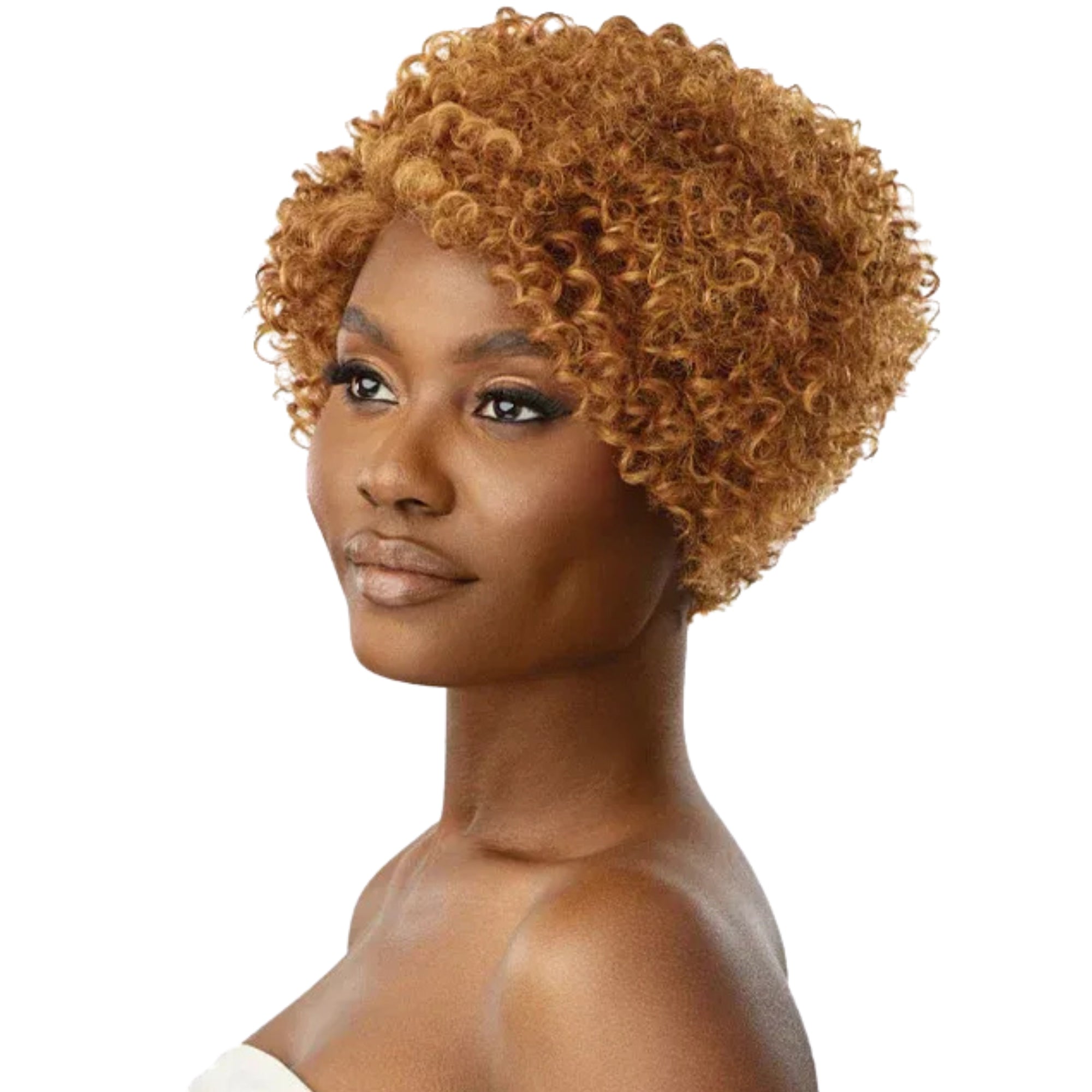 Curly Textured Pixie Lace Front Wig – 6"