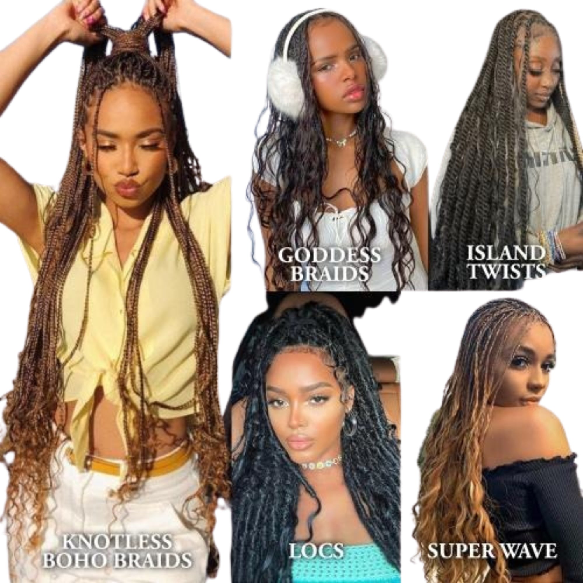 Deep Wave Bulk Braiding Hair – 18"