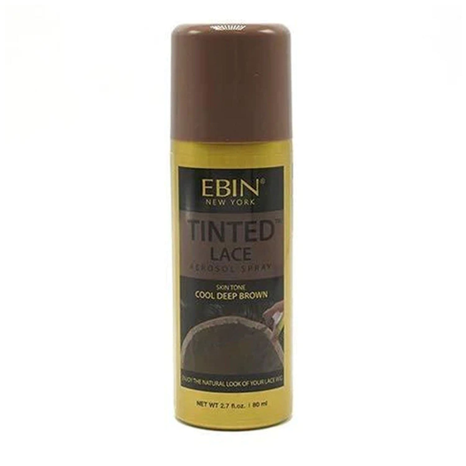 EBIN NY TINTED LACE COOL DEEP BRN