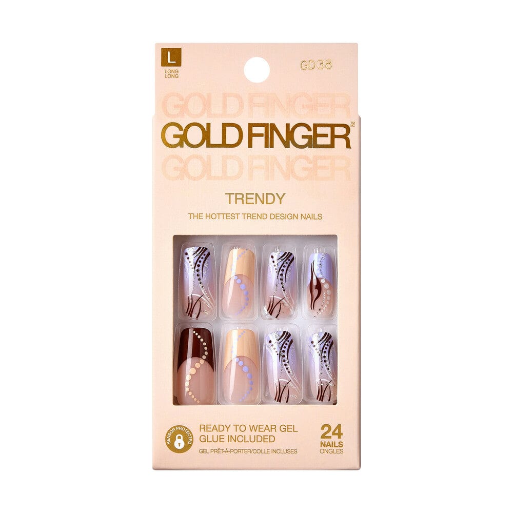 GOLDFINGER TRENDY NAILS- IT'S EUPHORIC GD38