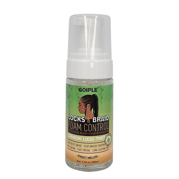 GOIPLE Locks & Braid Foam Mousse - Sweet Melon (3.4fl. oz)
