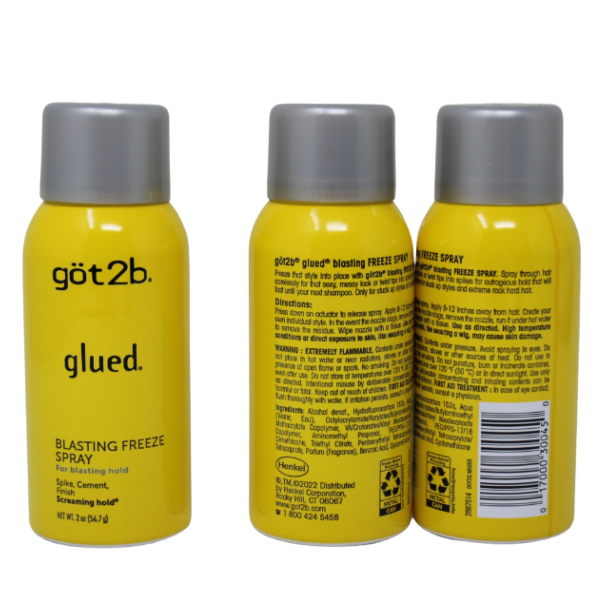 Got2b Glued Freeze Spray 2oz. | Beauty Supply