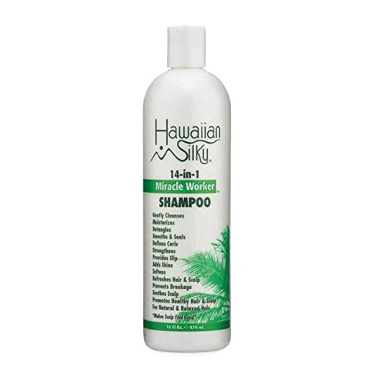 HAWAIIAN SILKY 14-IN-1 MIRACLE WORKER SHAMPOO 16oz.